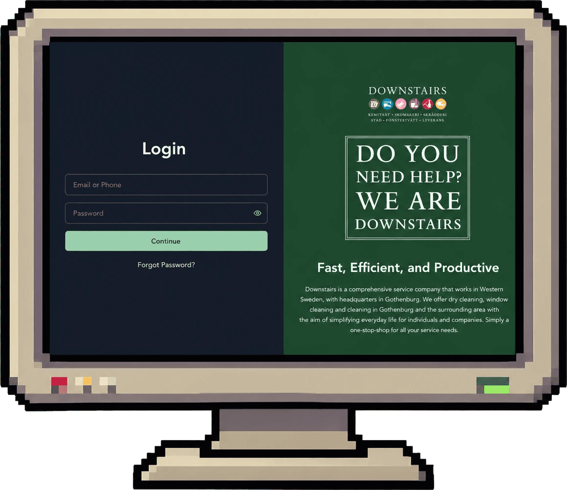 Downstairs Dashboard screenshot