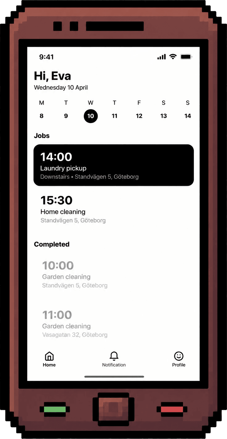 Downstairs Employee App screenshot